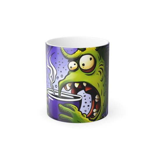 Coffee Monster Color Morphing Mug, 11oz