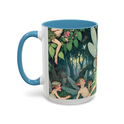 Fairy Love Accent Coffee Mug (11, 15oz)