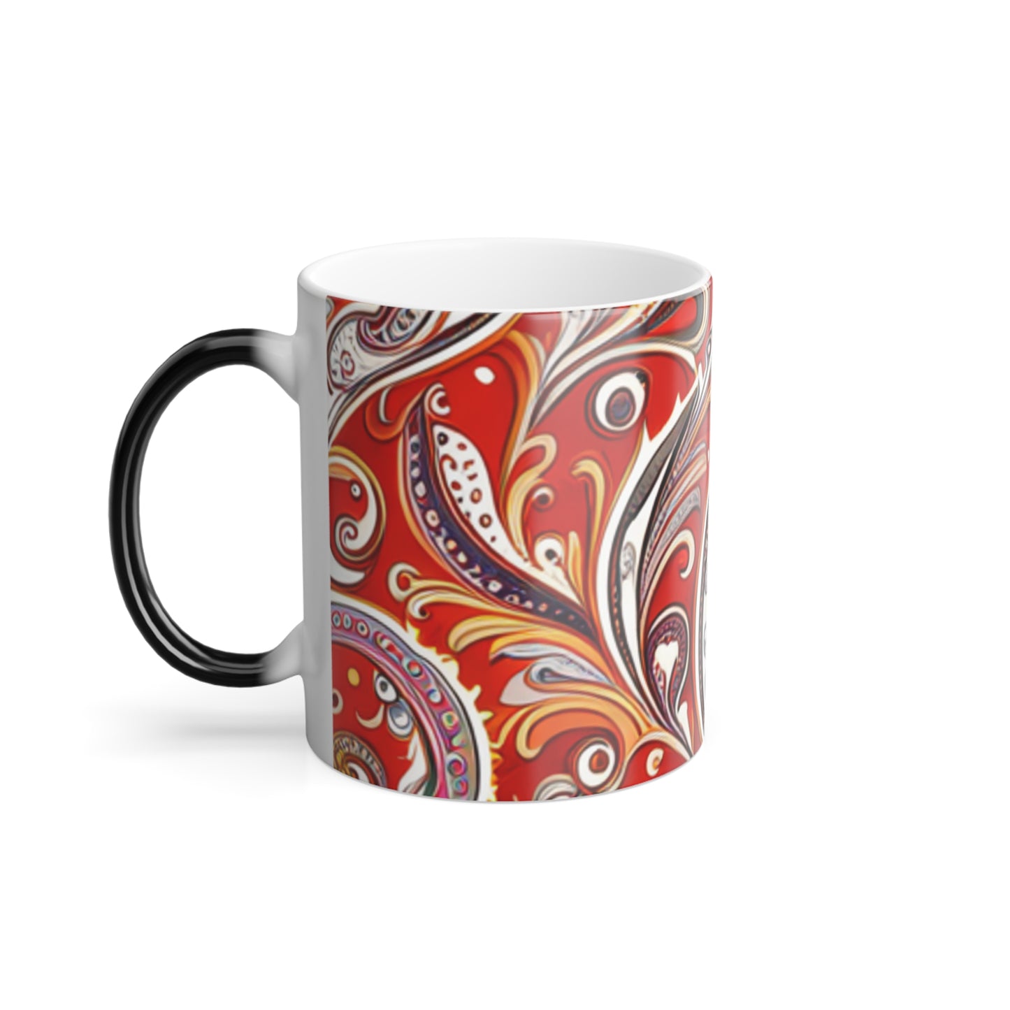 Paisley Color Morphing Mug, 11oz