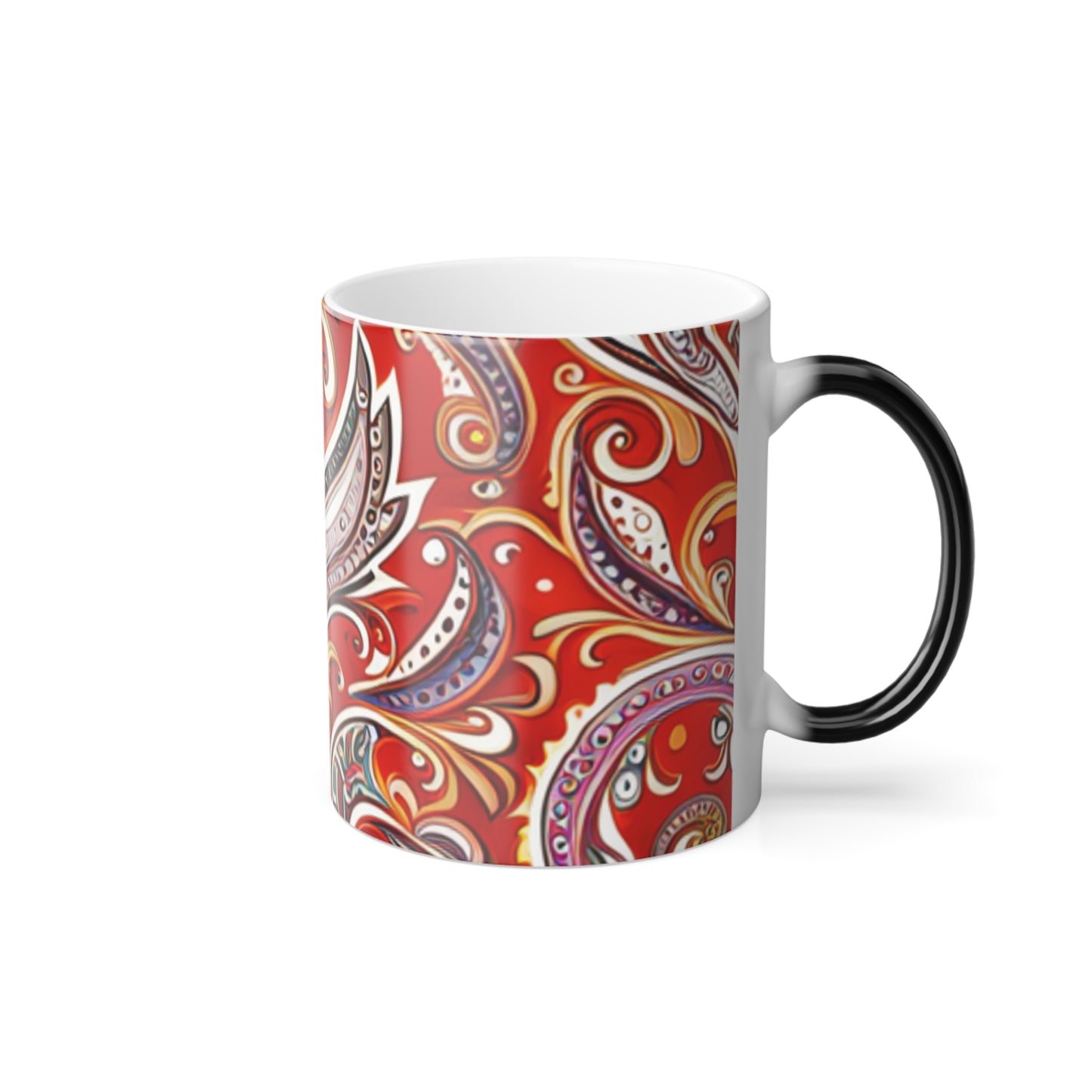 Paisley Color Morphing Mug, 11oz