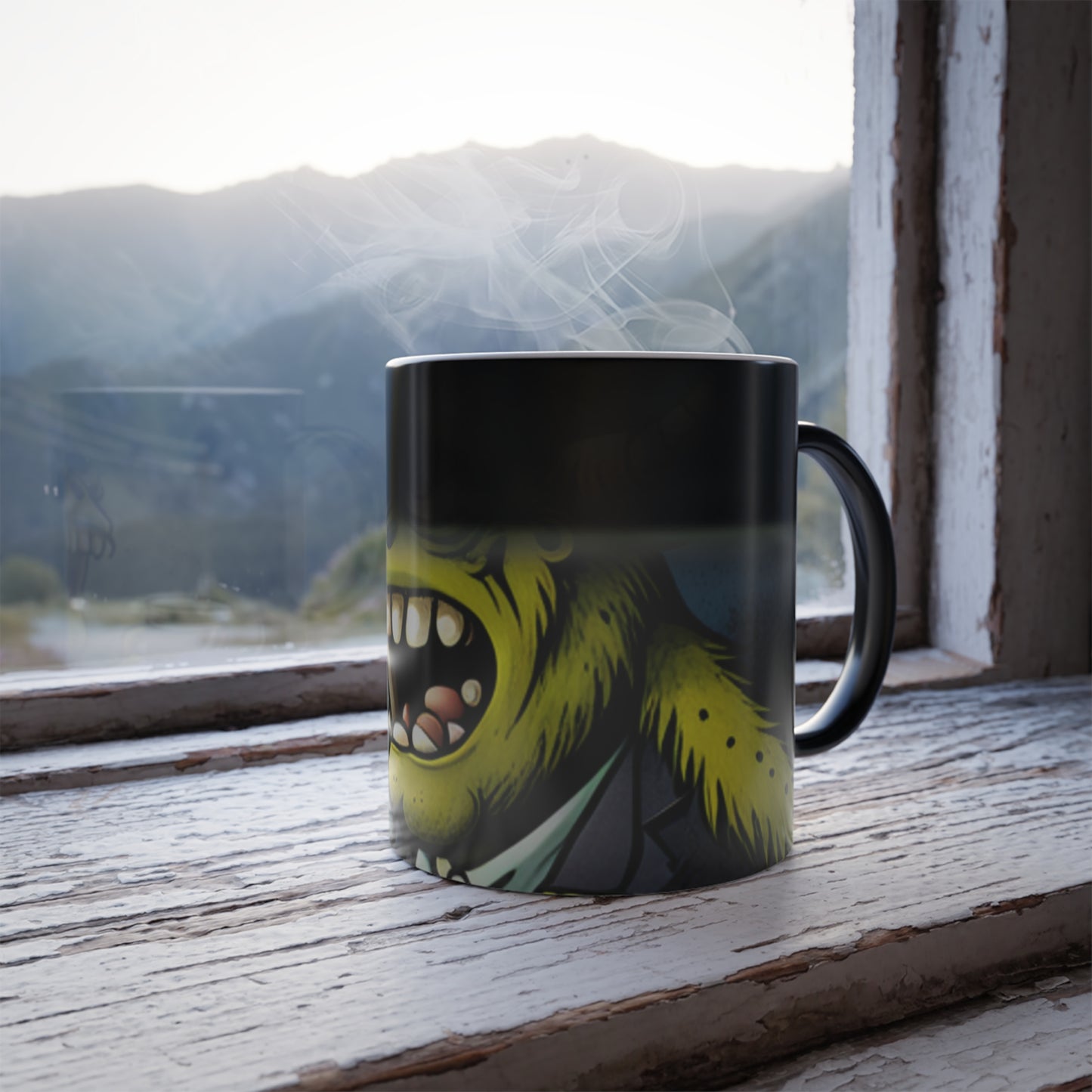 Coffee Beast Color Morphing Mug, 11oz