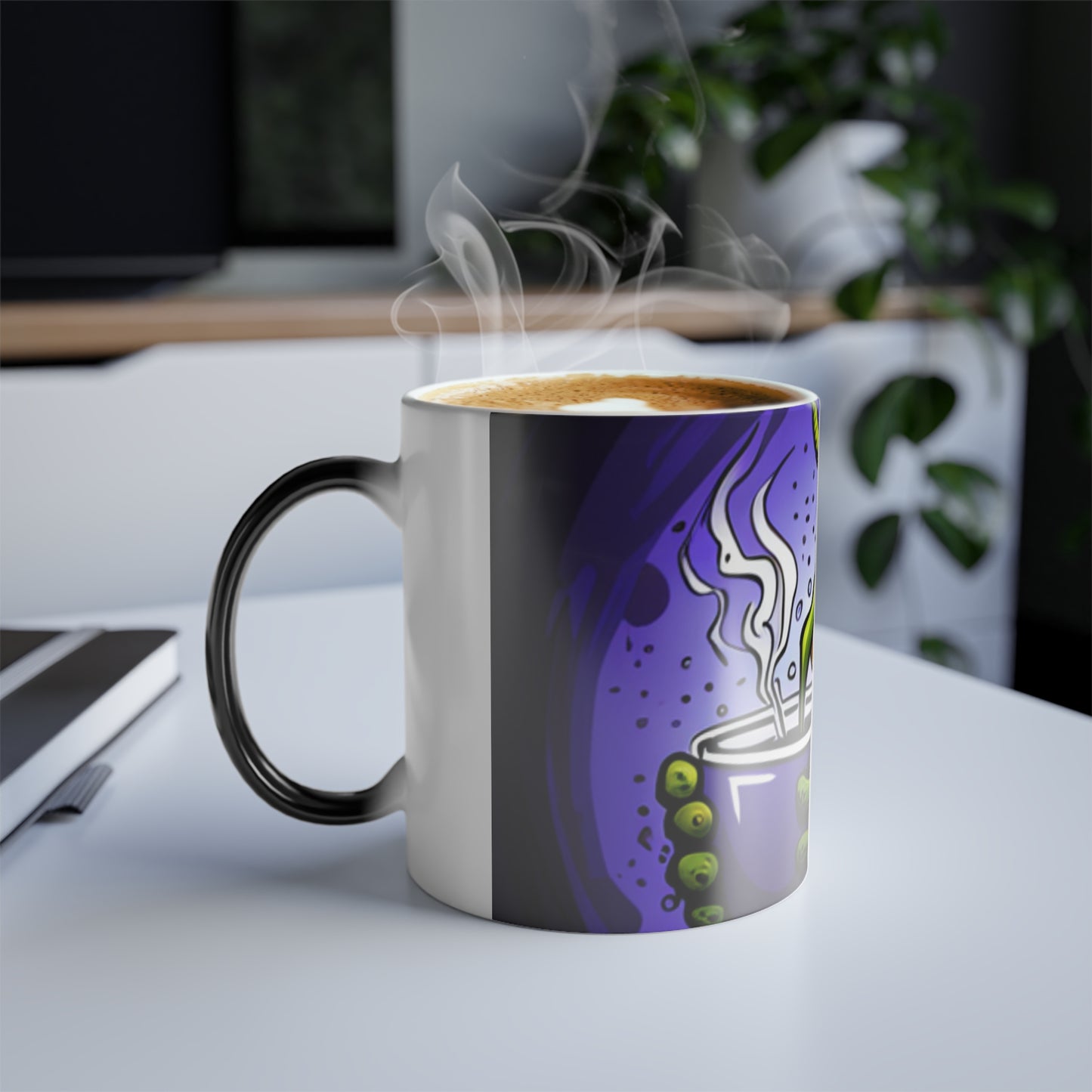 Coffee Monster Color Morphing Mug, 11oz