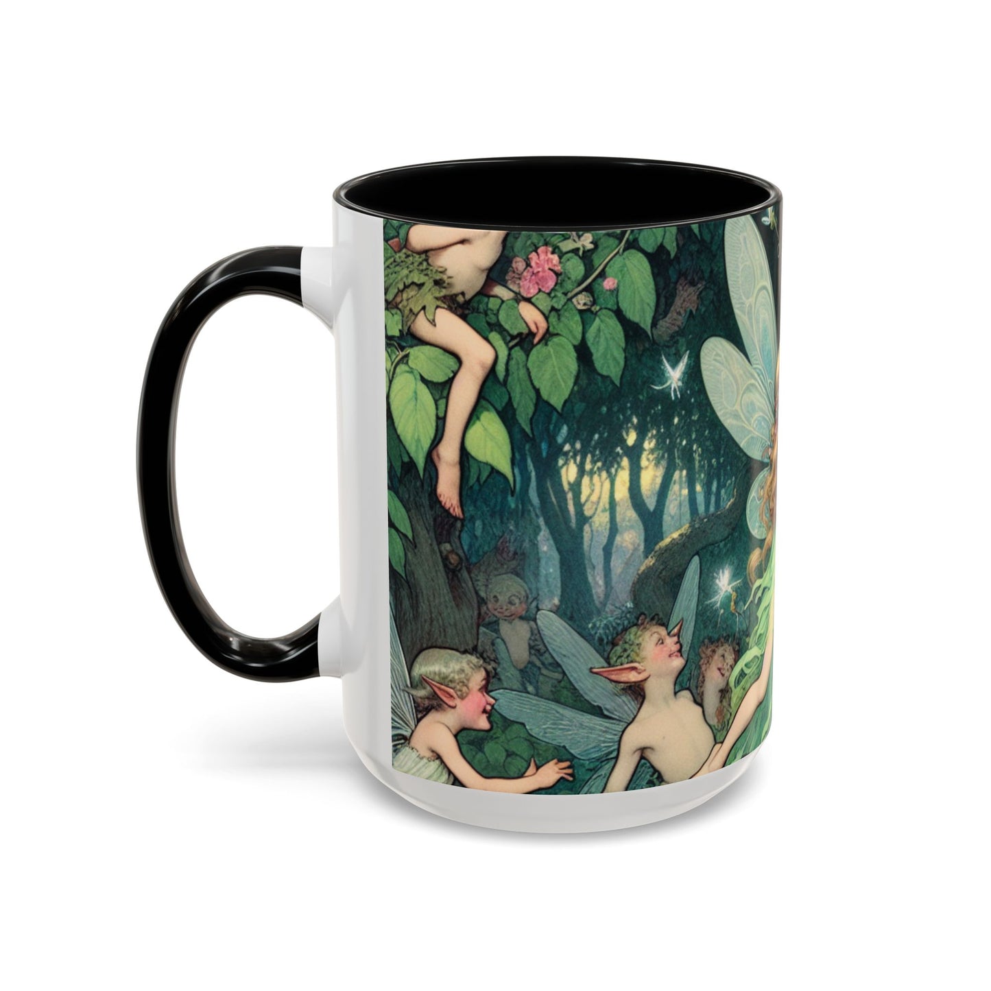 Fairy Love Accent Coffee Mug (11, 15oz)