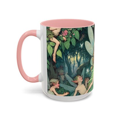 Fairy Love Accent Coffee Mug (11, 15oz)