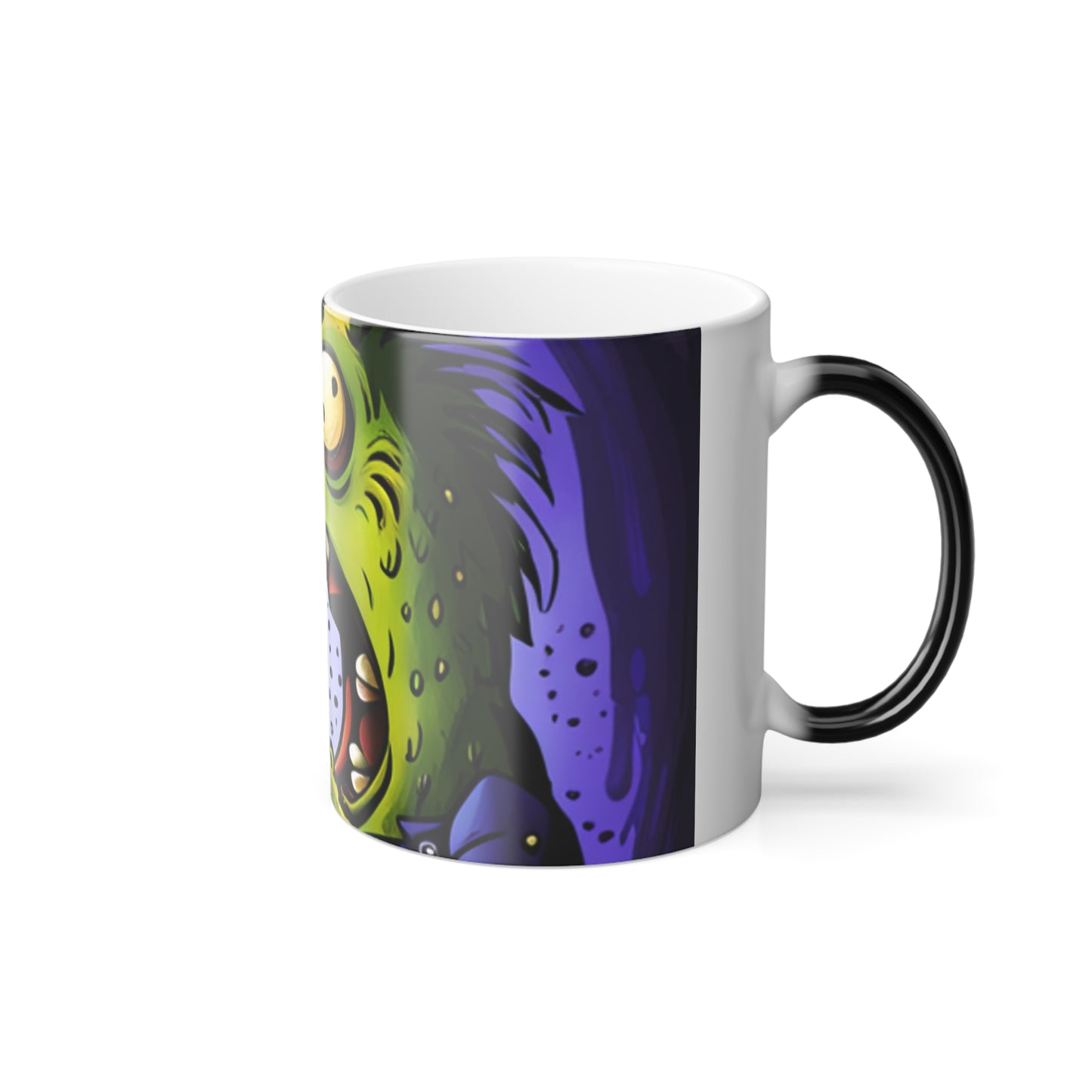 Coffee Monster Color Morphing Mug, 11oz