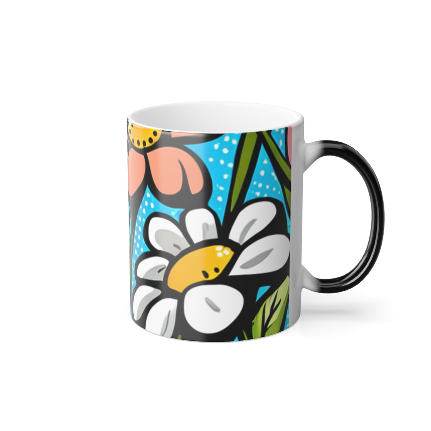 Daisy Color Morphing Mug, 11oz