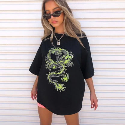 Dragon Print T-shirt